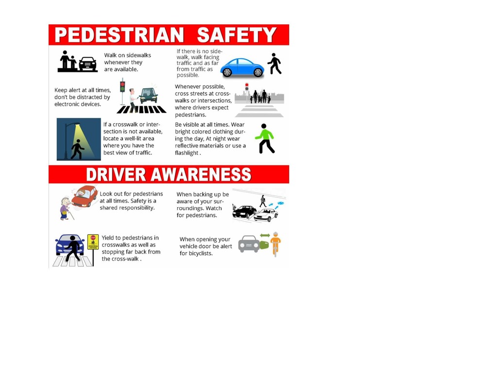 Pedestrian Safety & Driver Awareness